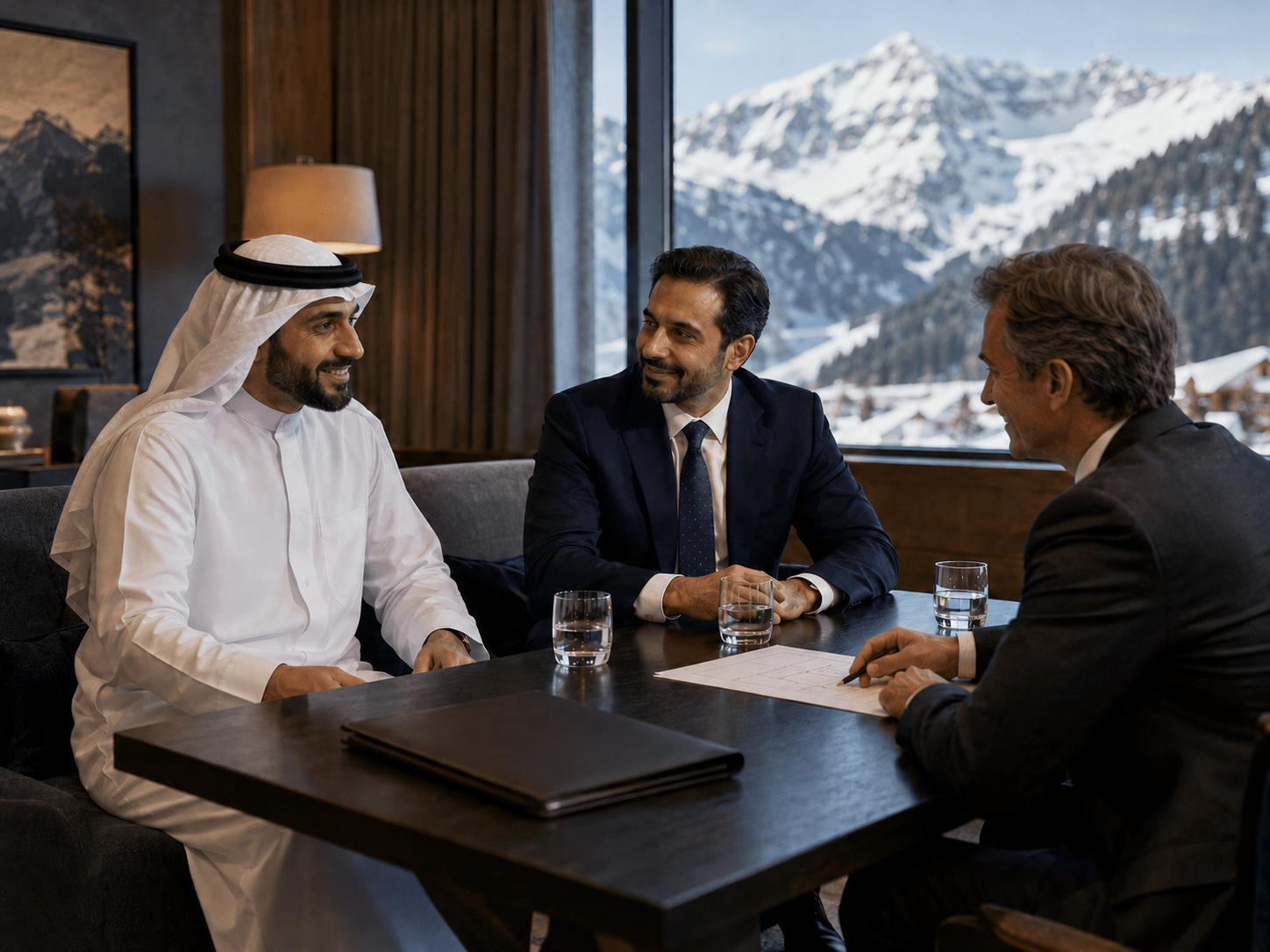 GCC delegation meeting supported discreetly in Switzerland