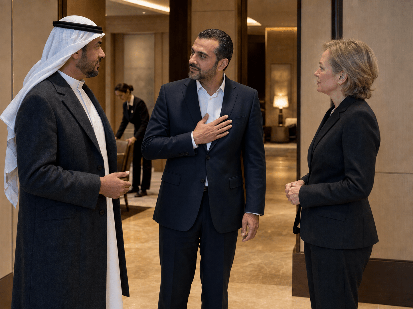 منسّق ناطق بالعربية يقدّم إحاطة لوفد من دول مجلس التعاون الخليجي في سويسرا